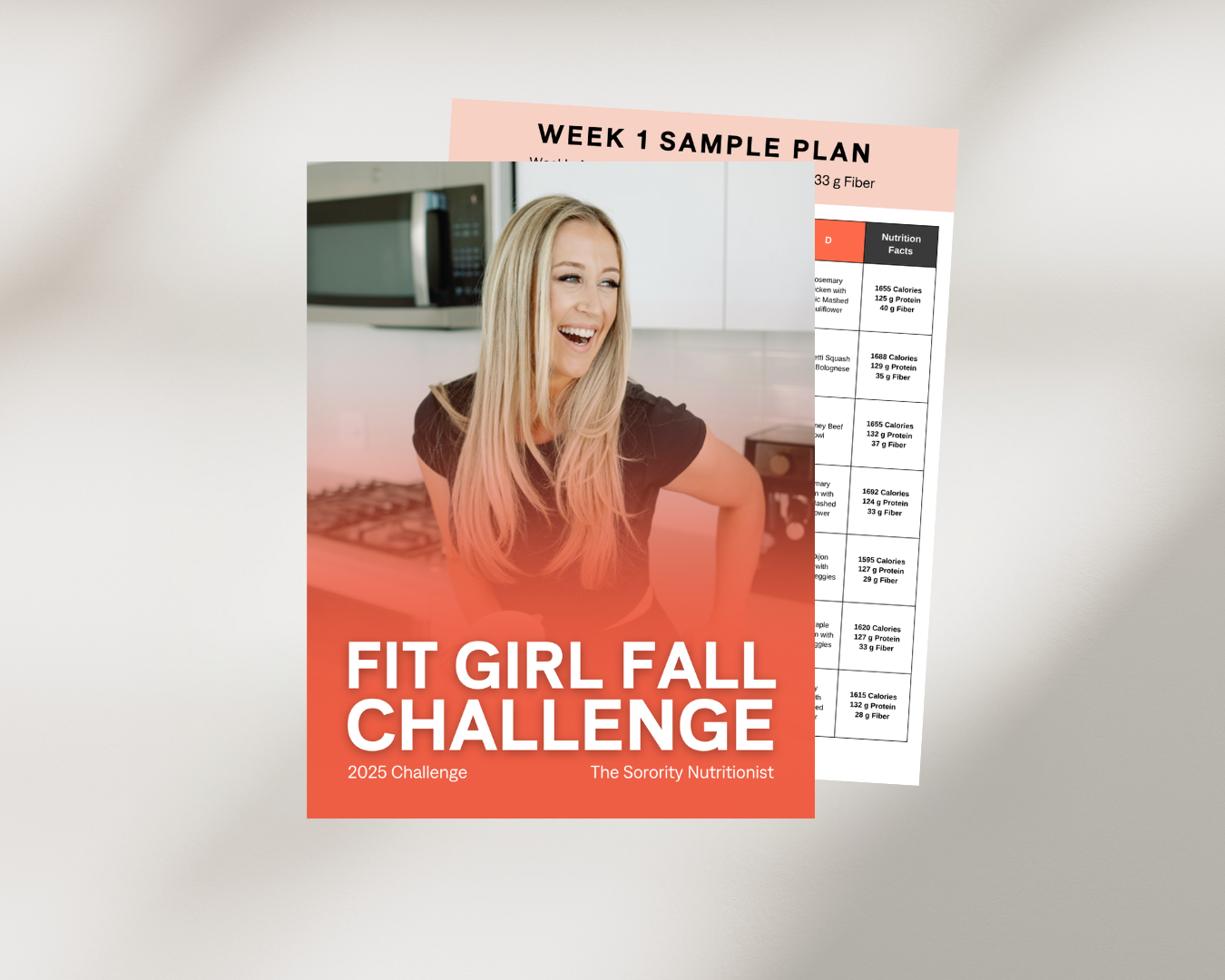 Fit Girl Fall Challenge + Meal Plan Bundle